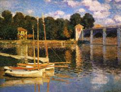 The Bridge at Argenteuil, Claude Monet
